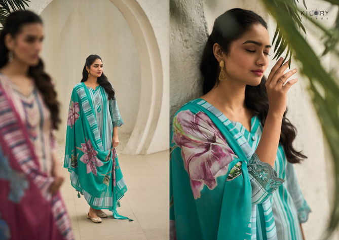 Summer Garden By Kilory Jam Cotton Dress Material Wholesale Market In Surat